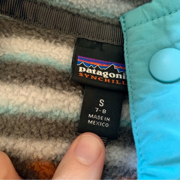 Patagonia Family set- tribal print womens small, 7-8, 10. Mom & me matching - Picture 4 of 5